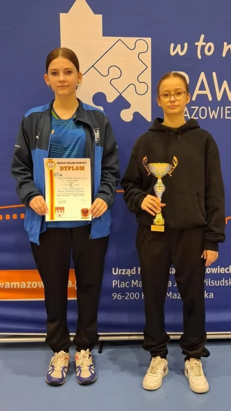Uczennice SP nr 3 w Złotowie zajęły 6. miejsce w Mistrzostwach Polski