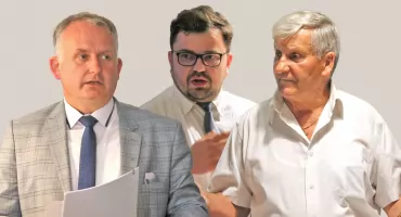 – Jest pan grabarzem PSL–u w powiecie – T. Michta grzmiał do D. Sztycha
