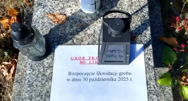 Groby do likwidacji – kartki wywołały oburzenie. Urzędnicy studzą emocje i tłumaczą