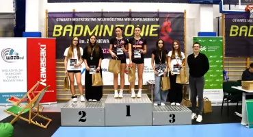 Medalowy weekend badmintonistów UKS Kometka Jastrowie