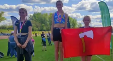Julia Kalisz i Igor Karszow ze złotem. Lekkoatleci UKS Olimp znów na medal
