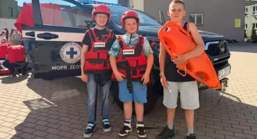 Szkoła zamieniła się w centrum akcji! 