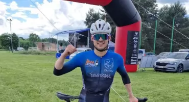 Mikołaj Kawa wygrał Predator Gravel. Mocny start Mam Korbę — Złotowski Bike Team