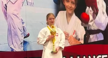 Zofia Balicka z sukcesami na międzynarodowym turnieju karate w Danii