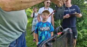 Najmłodsi złowili emocje nad Jeziorem Miejskim