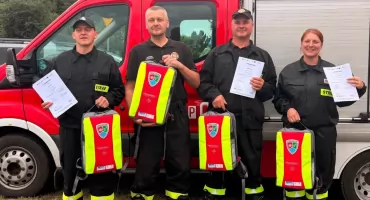 Strażacy OSP mogą jeszcze szybciej reagować na zagrożenie życia