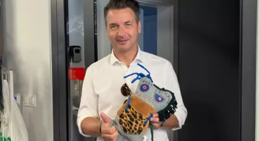 Niemiecki burmistrz odwiedził Złotów. Zachwyciły go niezwykłe Helpaki!