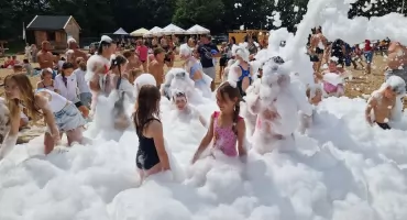 Piana zalała plażę przy Jeziornej!