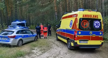 Ratownicy odnaleźli zaginionego grzybiarza